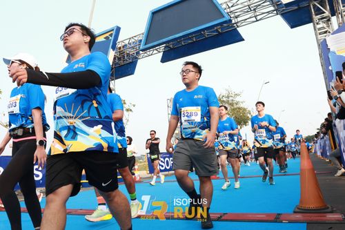 Race photo from ISOPlus Run 2024 Jakarta