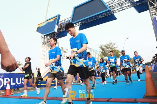 Race photo from ISOPlus Run 2024 Jakarta