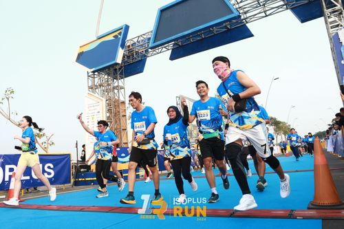 Race photo from ISOPlus Run 2024 Jakarta