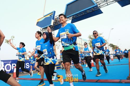 Race photo from ISOPlus Run 2024 Jakarta