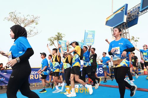 Race photo from ISOPlus Run 2024 Jakarta