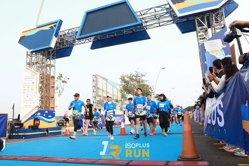 Race photo from ISOPlus Run 2024 Jakarta