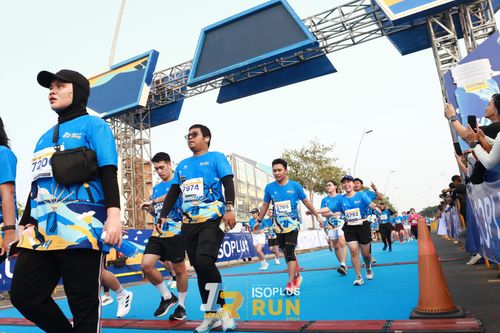 Race photo from ISOPlus Run 2024 Jakarta