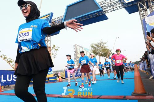 Race photo from ISOPlus Run 2024 Jakarta