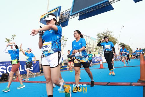 Race photo from ISOPlus Run 2024 Jakarta