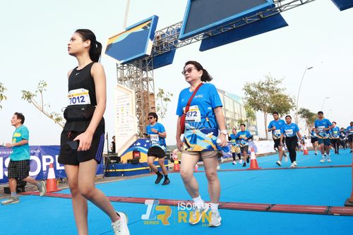 Race photo from ISOPlus Run 2024 Jakarta