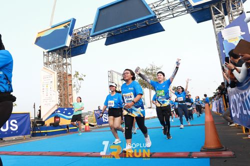 Race photo from ISOPlus Run 2024 Jakarta