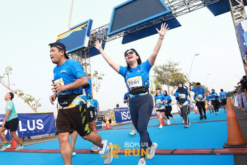 Race photo from ISOPlus Run 2024 Jakarta
