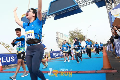 Race photo from ISOPlus Run 2024 Jakarta