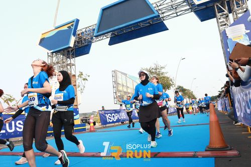Race photo from ISOPlus Run 2024 Jakarta