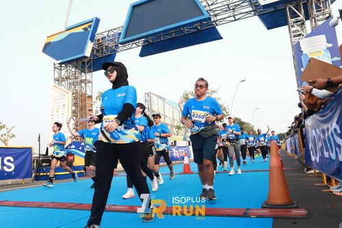 Race photo from ISOPlus Run 2024 Jakarta
