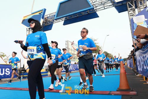 Race photo from ISOPlus Run 2024 Jakarta