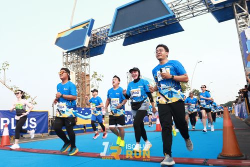 Race photo from ISOPlus Run 2024 Jakarta