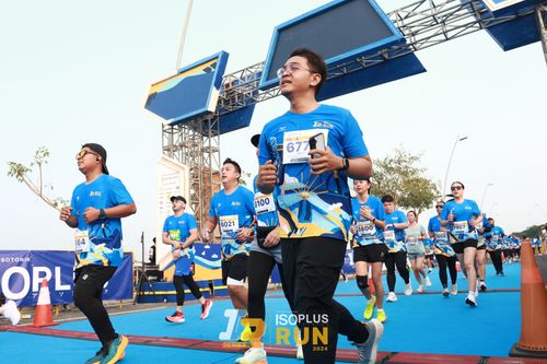 Race photo from ISOPlus Run 2024 Jakarta