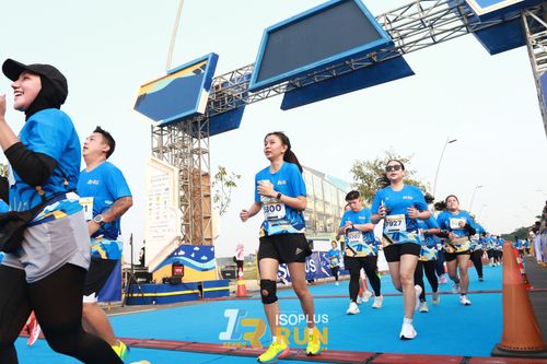 Race photo from ISOPlus Run 2024 Jakarta