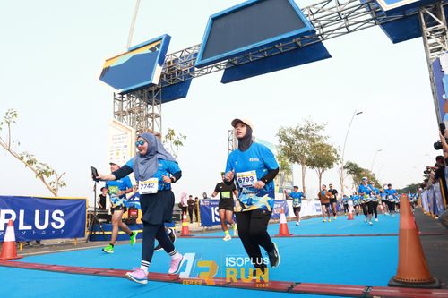 Race photo from ISOPlus Run 2024 Jakarta