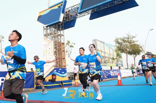 Race photo from ISOPlus Run 2024 Jakarta