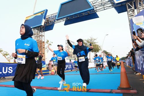 Race photo from ISOPlus Run 2024 Jakarta