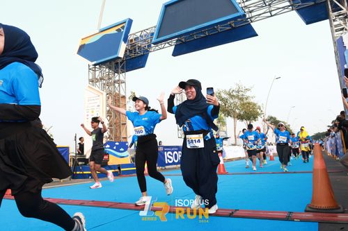 Race photo from ISOPlus Run 2024 Jakarta