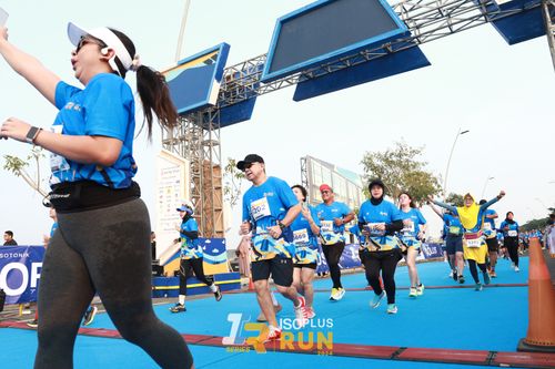 Race photo from ISOPlus Run 2024 Jakarta