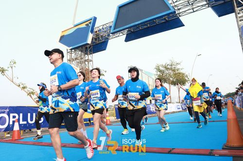 Race photo from ISOPlus Run 2024 Jakarta