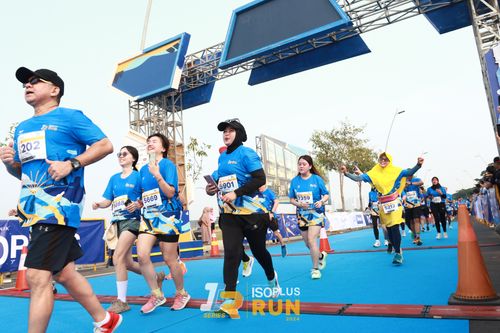 Race photo from ISOPlus Run 2024 Jakarta