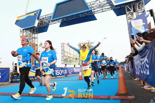 Race photo from ISOPlus Run 2024 Jakarta