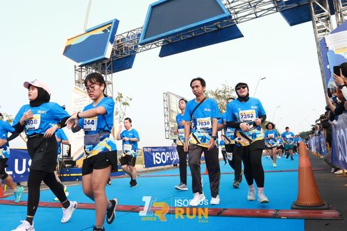 Race photo from ISOPlus Run 2024 Jakarta