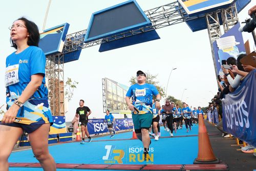 Race photo from ISOPlus Run 2024 Jakarta