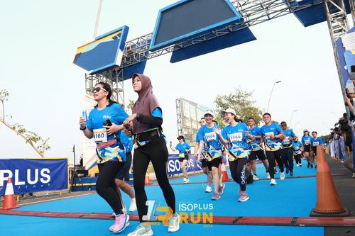 Race photo from ISOPlus Run 2024 Jakarta