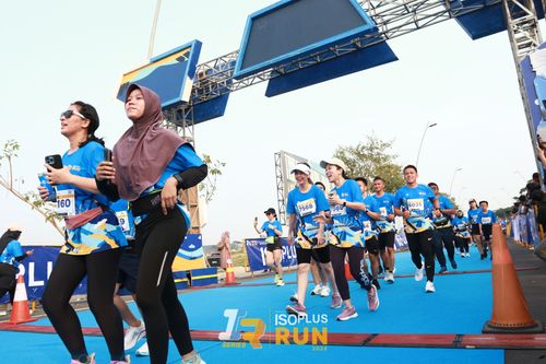 Race photo from ISOPlus Run 2024 Jakarta