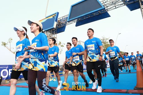 Race photo from ISOPlus Run 2024 Jakarta