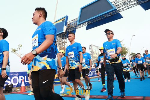 Race photo from ISOPlus Run 2024 Jakarta