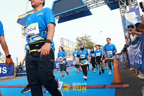 Race photo from ISOPlus Run 2024 Jakarta