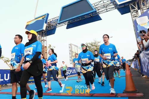 Race photo from ISOPlus Run 2024 Jakarta
