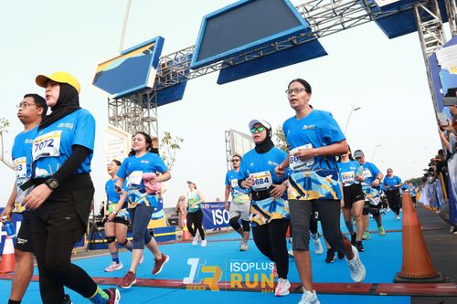 Race photo from ISOPlus Run 2024 Jakarta