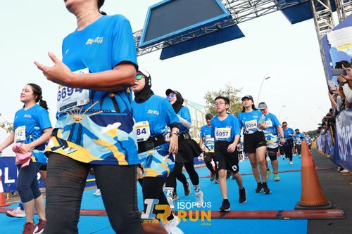 Race photo from ISOPlus Run 2024 Jakarta