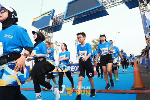 Race photo from ISOPlus Run 2024 Jakarta