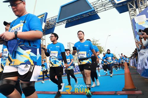 Race photo from ISOPlus Run 2024 Jakarta