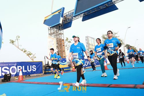 Race photo from ISOPlus Run 2024 Jakarta