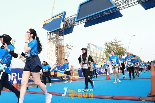 Race photo from ISOPlus Run 2024 Jakarta