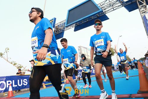 Race photo from ISOPlus Run 2024 Jakarta