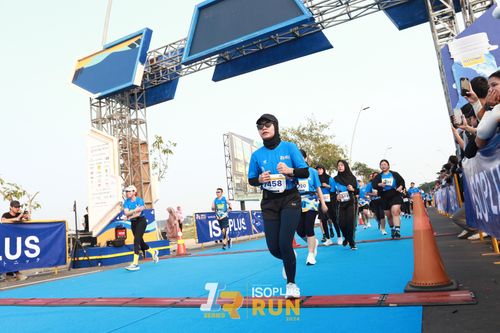 Race photo from ISOPlus Run 2024 Jakarta