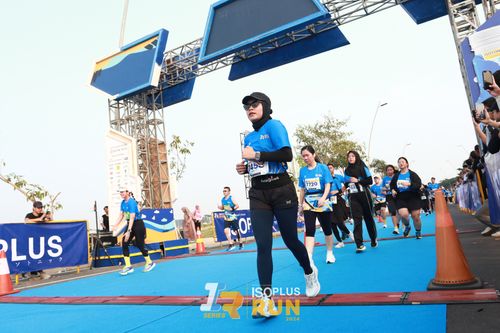 Race photo from ISOPlus Run 2024 Jakarta