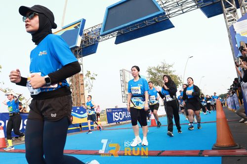 Race photo from ISOPlus Run 2024 Jakarta