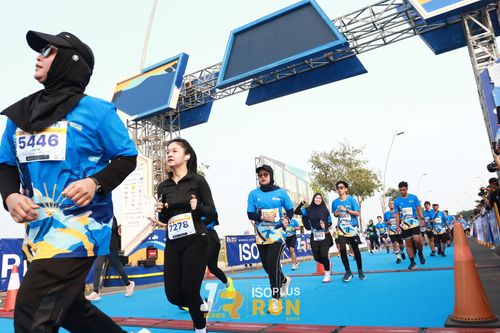 Race photo from ISOPlus Run 2024 Jakarta
