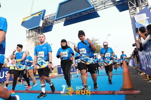 Race photo from ISOPlus Run 2024 Jakarta