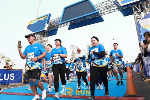 Race photo from ISOPlus Run 2024 Jakarta
