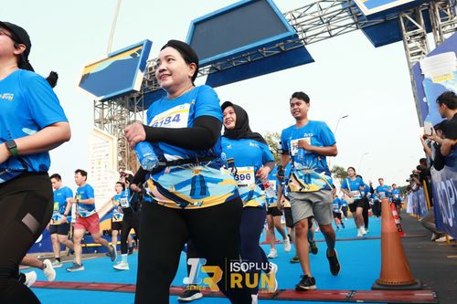 Race photo from ISOPlus Run 2024 Jakarta