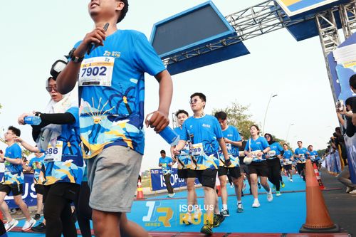 Race photo from ISOPlus Run 2024 Jakarta